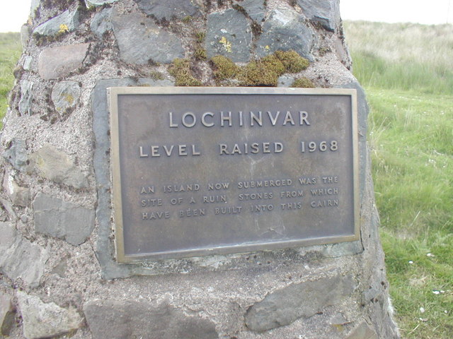 Detail of the Cairn at Lochinvar