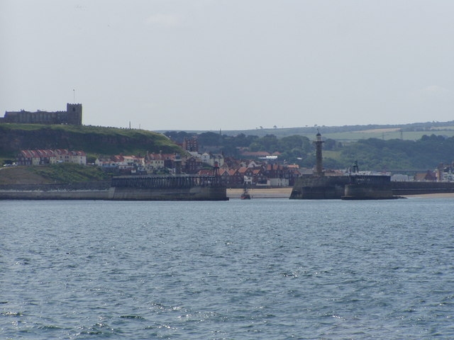 A view of the channel at Whitby