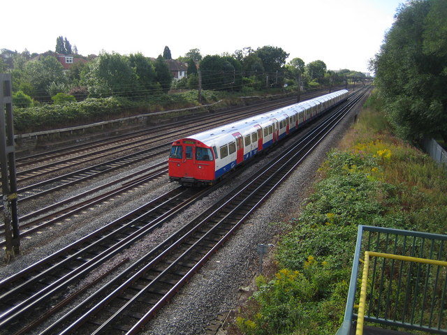 Bakerloo Line railway in Kenton