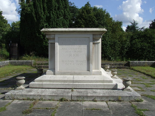 R101 Memorial, Cardington, Bedfordshire, England