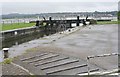 Lock on Sankey Canal