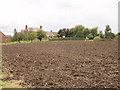 Newton Park Farm and ploughed field