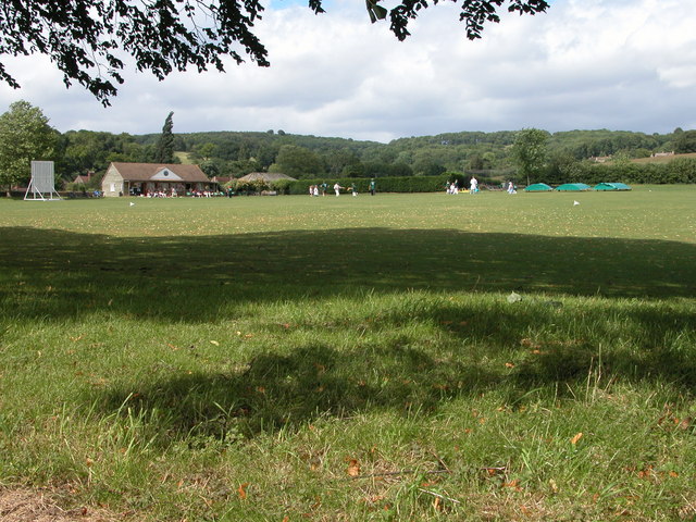 Village cricket match at Overbury