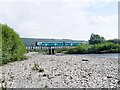 Rail bridge over Towy river at Llandovery