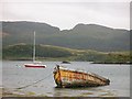 NM7902 : Old and new, Loch Craignish by Richard Webb