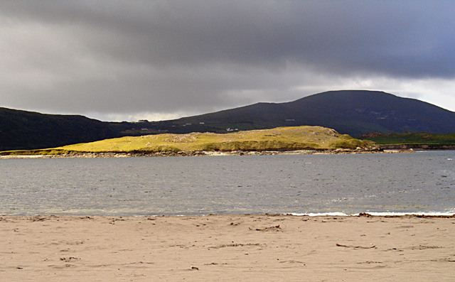 Beginish Island, viewed from White Strand Beach