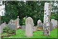 Maen Hir a Mynwent - Standing Stone and Churchyard