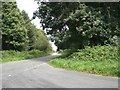 Lane along edge of Gravelpit Wood near former RAF West Raynham