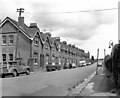 Station Approach Road, with gas lamp