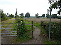 Footpath off Somersall Lane