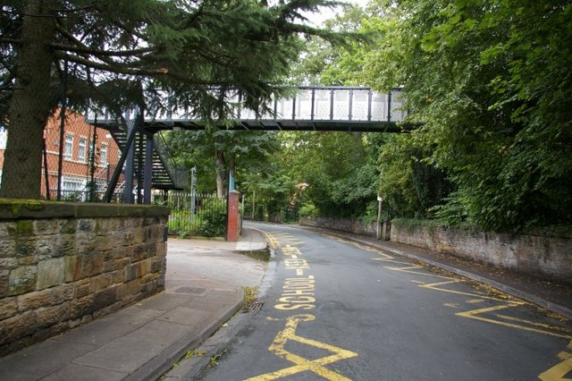 Bridge across Devonshire Place
