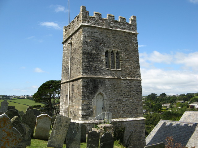 St Tallan Church Tower, Talland
