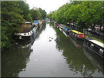 TQ2581 : Grand Union Canal in Paddington by Nigel Cox