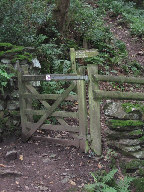 Footpath with Gate
