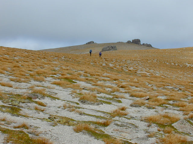The plateau of Beinn Mheadhoin