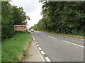 "Welcome to Northamptonshire" notice on A428 at county boundary