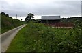 Farm buildings on the Severn Way