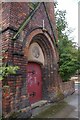 Porch of former Catholic Apostolic Church