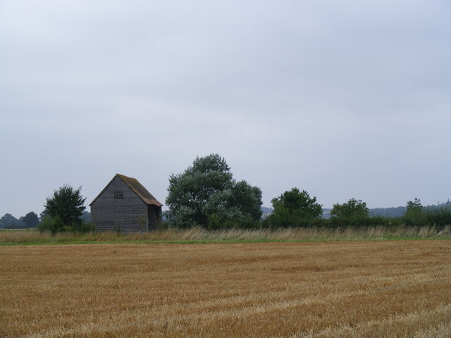Barn just west of the Roman Road