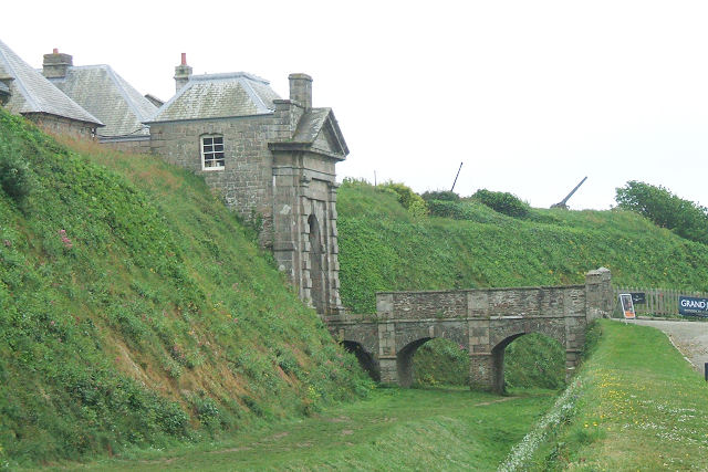 Moat Bridge, Pendennis Castle © Niki Walton cc-by-sa/2.0 :: Geograph ...