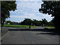 Roundabout at the junction of Turnpike Road and the A59