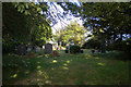 Burial ground near Cefn, Powys