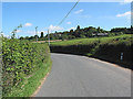 Bradley Court Road, linking Mitcheldean with the A40