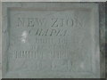 Moity chapel stone inscription