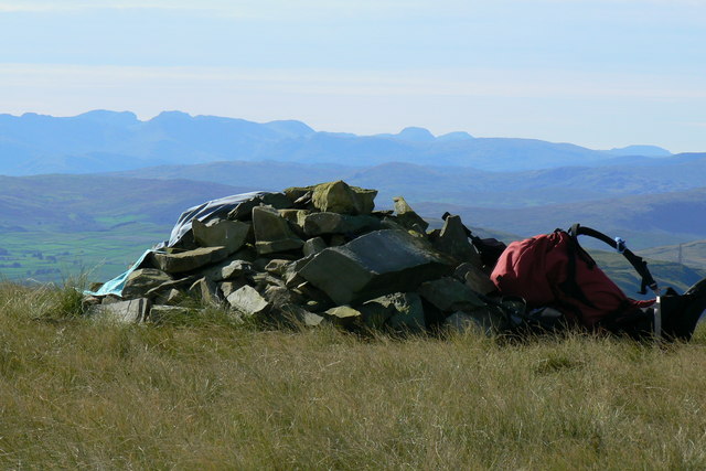 The Lake District from Fell Head