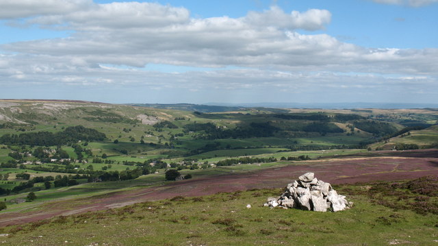 Pile of stones - High Harker Hill.