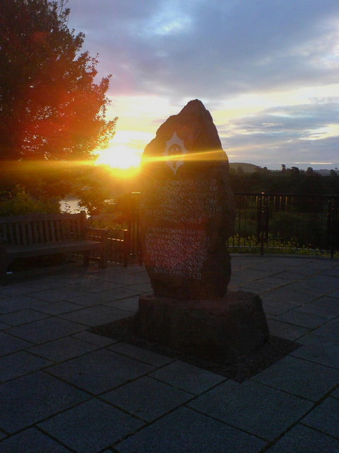 Sunrise over the Coldstream Guards Monument