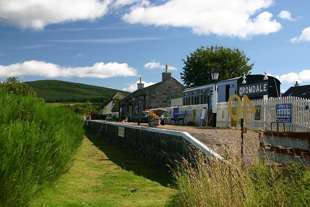 Cromdale station © Bob Jones :: Geograph Britain and Ireland