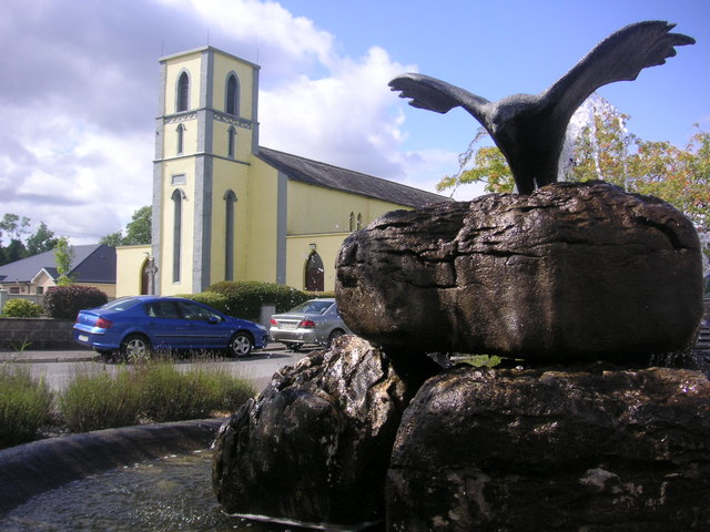 Monument next to the church of Roosky