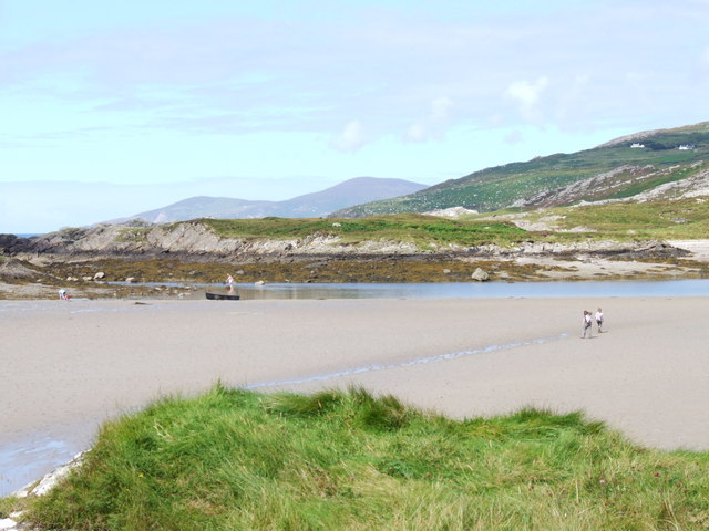 Low tide at Abbey Island.
