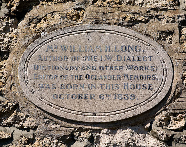 Plaque on Grants Cottage, Calbourne