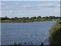 SJ3927 : Lagoons on Bagley Marsh by John Haynes