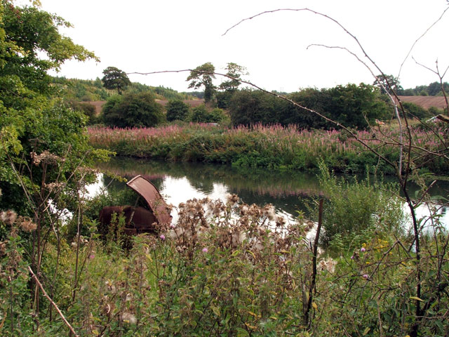 Pond next to Newlands Farm