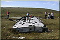 HU4885 : Catalina crash site by David White