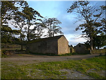 SK2767 : Beeley - Derelict Barn by Alan Heardman