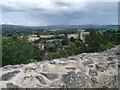 View over Montgomery from the castle