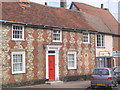 Patterned brickwork in Stowmarket