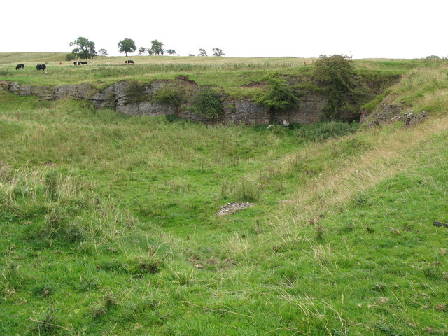 Disused quarry near Keepwick Fell