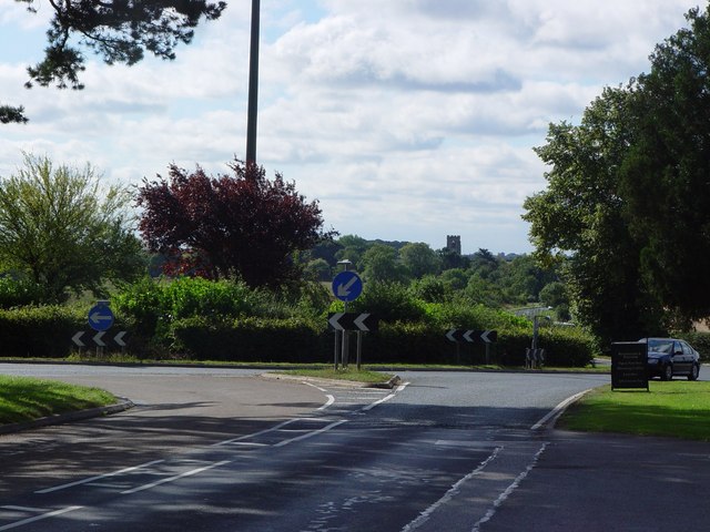 Bainton Roundabout © Peter Church :: Geograph Britain And Ireland