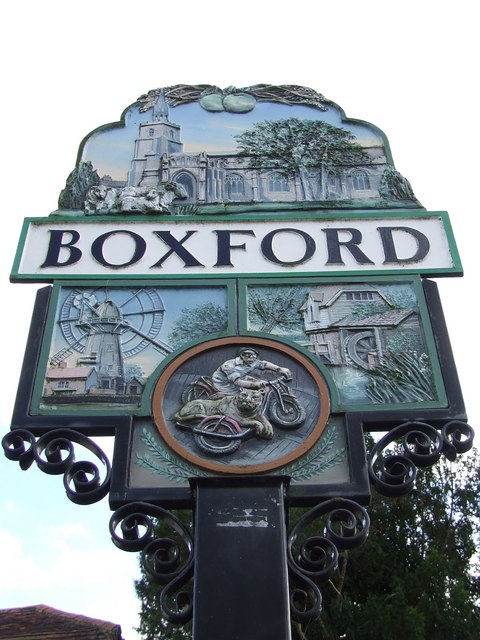Boxford Village Sign
