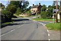 The B4350 passing through Cwmbach