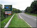 Sedbury/Beachley road junction on the A48
