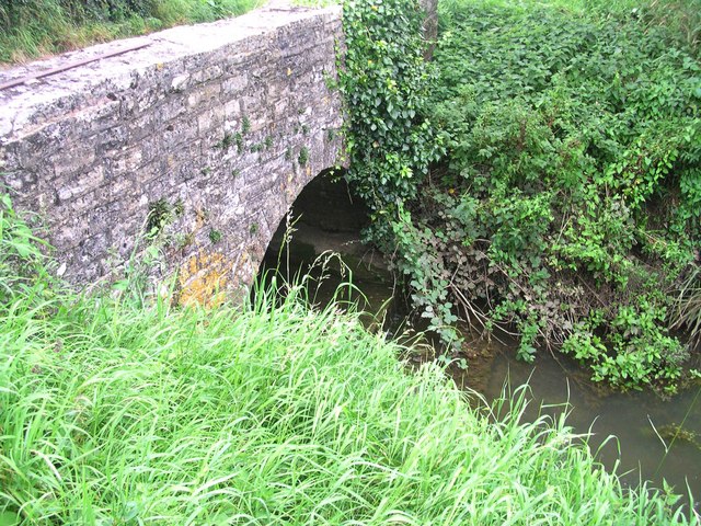 Bridge over Dyke Brook on Steart Lane
