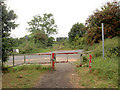 Gate onto the Trans Pennine Trail.