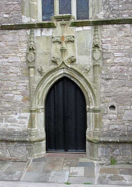 St John the Baptist, Newton, Glamorgan, Wales - Doorway