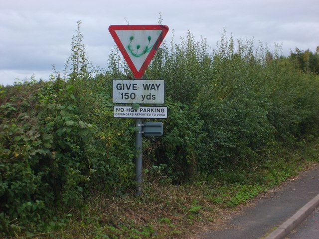 A happy sign in Tong